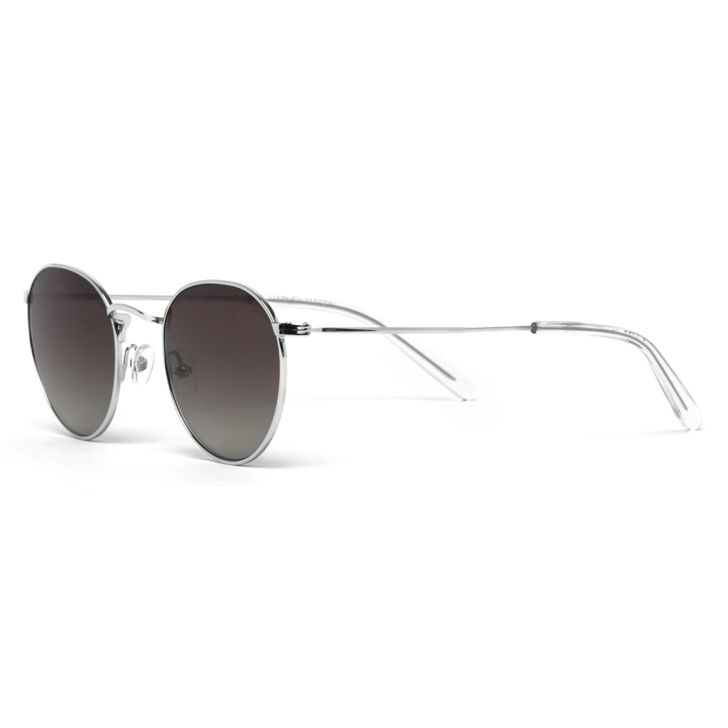 Ashton Silver Matt Grey Lens