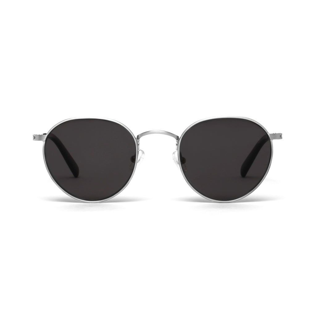 Ashton Silver Matt Grey Lens