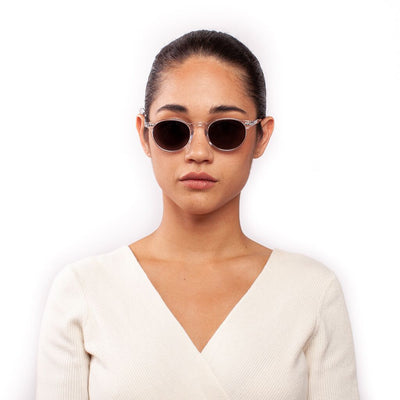 Elton Crystal Silver Core Grey Gradient Lens 11-14 yrs