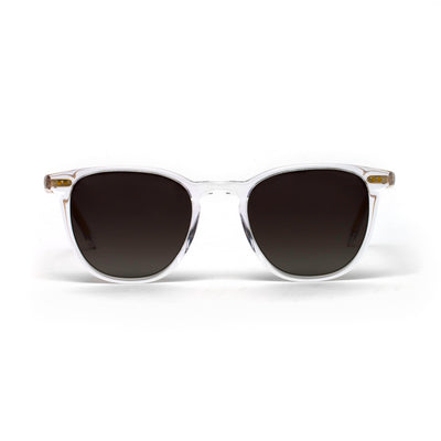 Cameron Crystal Gold Core Grey Gradient Lens