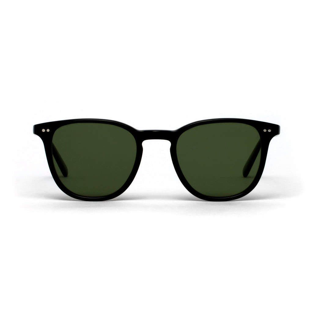Cameron Black Green Lens