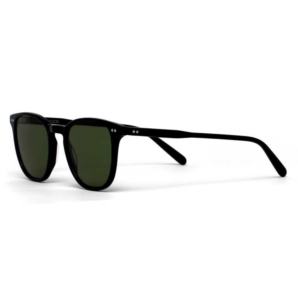 Cameron Black Green Lens