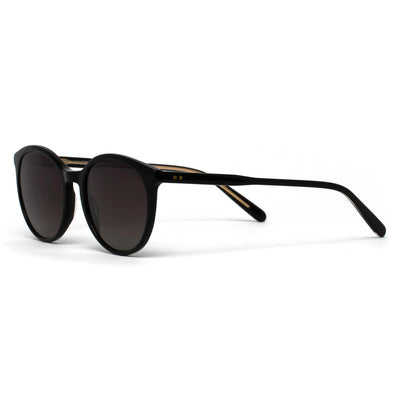 Charlie Black And Crystal Grey Gradient Lens