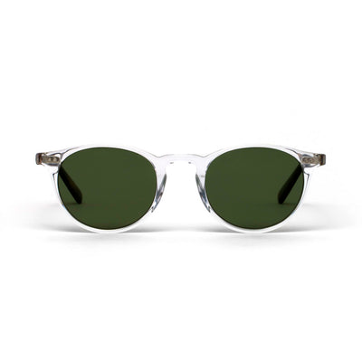 Elton Crystal Tortoiseshell Arms Green Lens