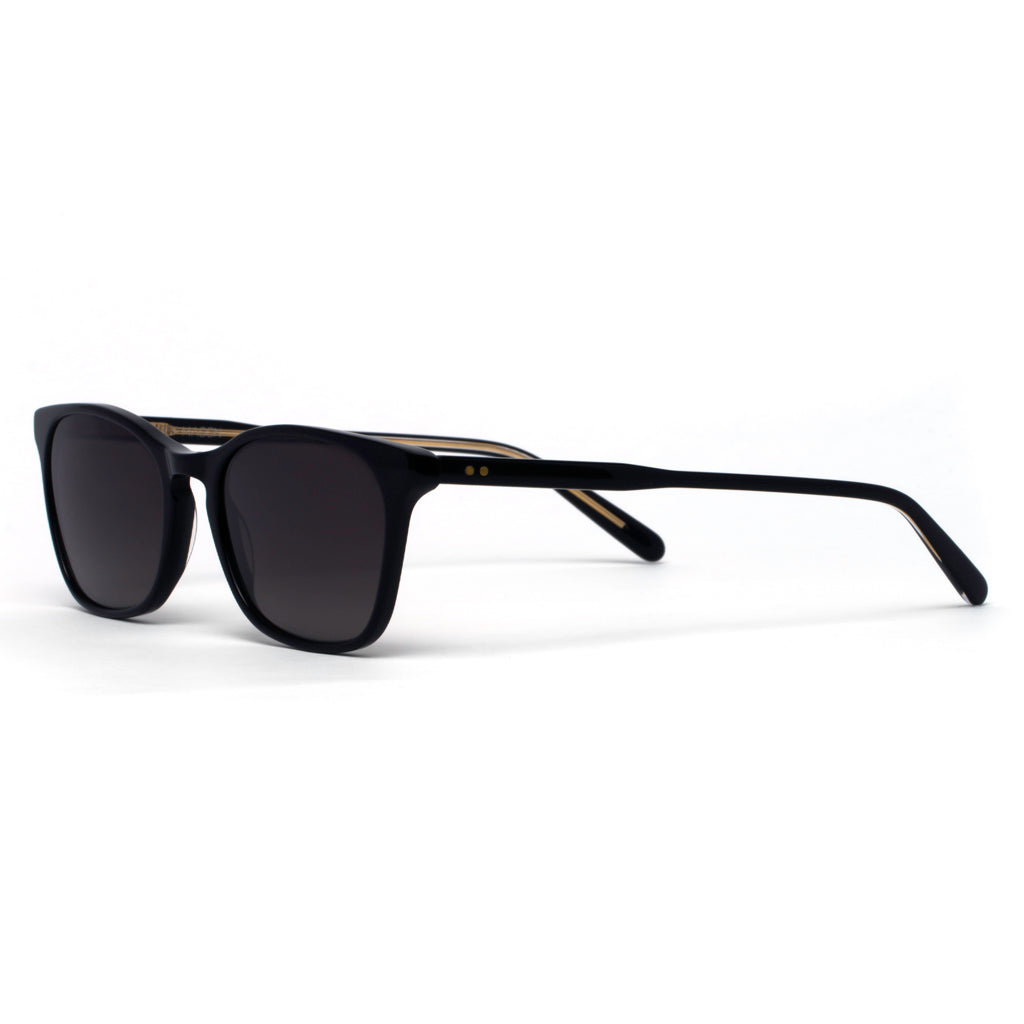 Emma Black Crystal Grey Gradient Lens