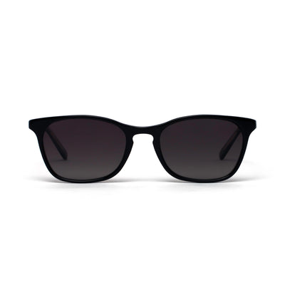 Emma Black Crystal Grey Gradient Lens