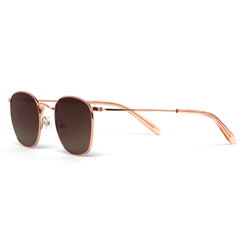 Harper Rose Gold Brown Gradient Lens