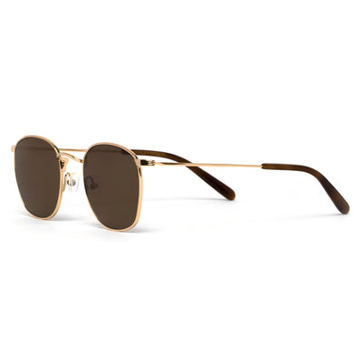 Harper Gold Brown Lens