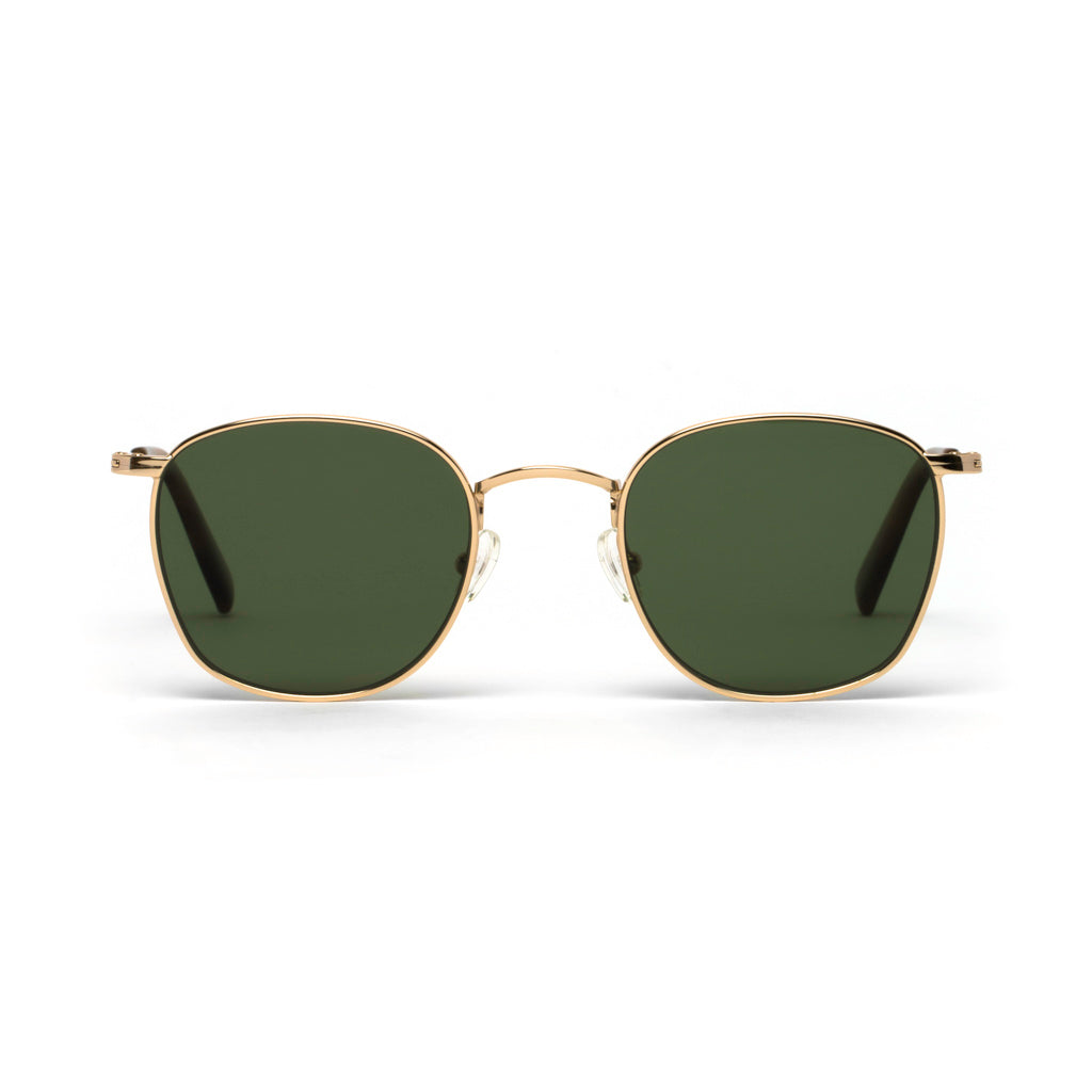 Harper Gold Green Lens