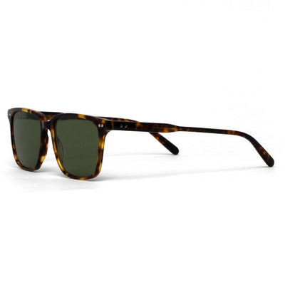 Clark Honey Tortoiseshell Green Lens