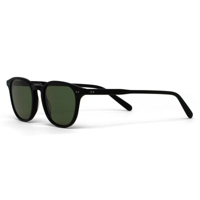 Morgan Black Matt Green Lens
