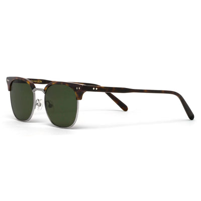 Willow Silver Tortoiseshell Matt Green Lens