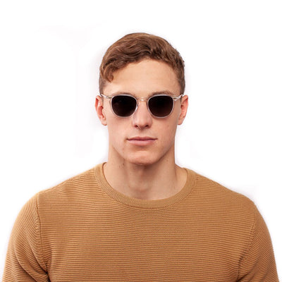 Cameron Crystal Gold Core Grey Gradient Lens