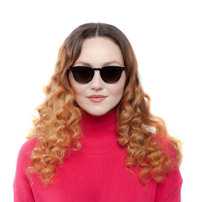Morgan Black Grey Lens
