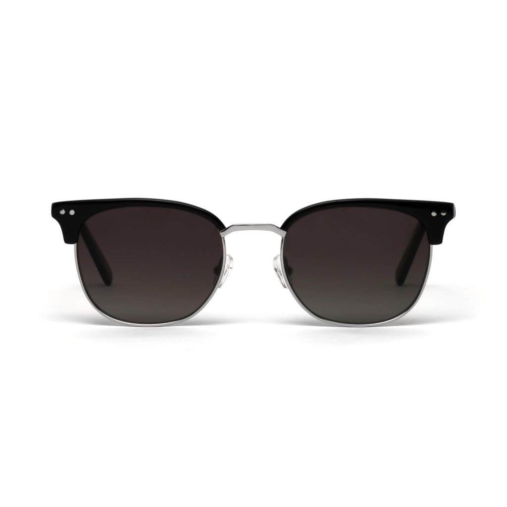 Willow Silver Black Grey Gradient Lens