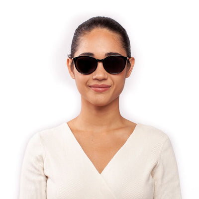 Charlie Black And Crystal Grey Gradient Lens