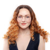 Harper Rose Gold with Rose Crystal temples